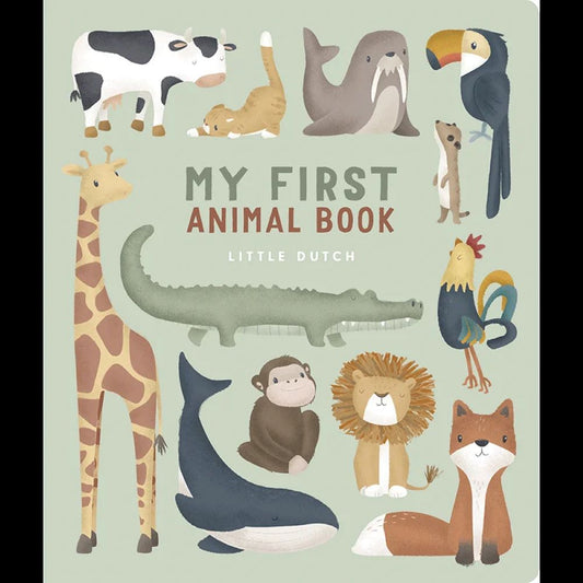 Livro em Inglês: My First Animal Book – Little Dutch