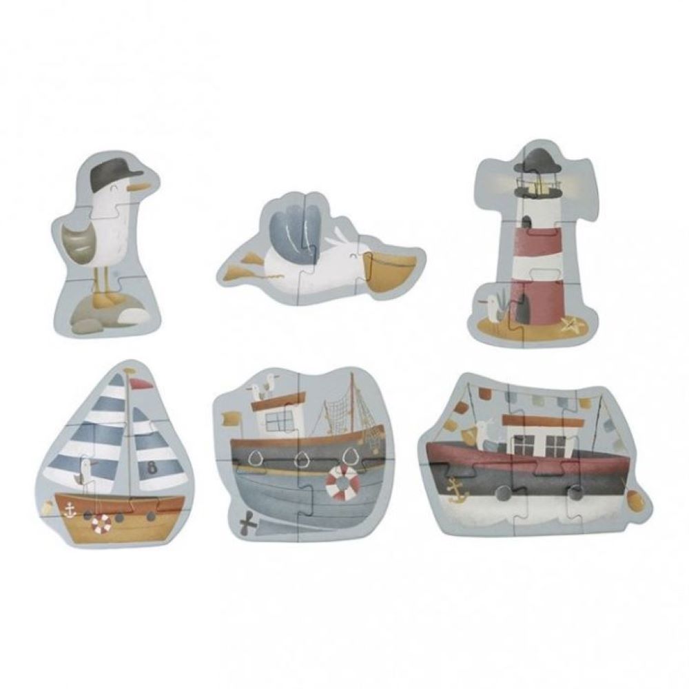 Puzzle Evolutivo 6 em 1 Sailors Bay - Little Dutch