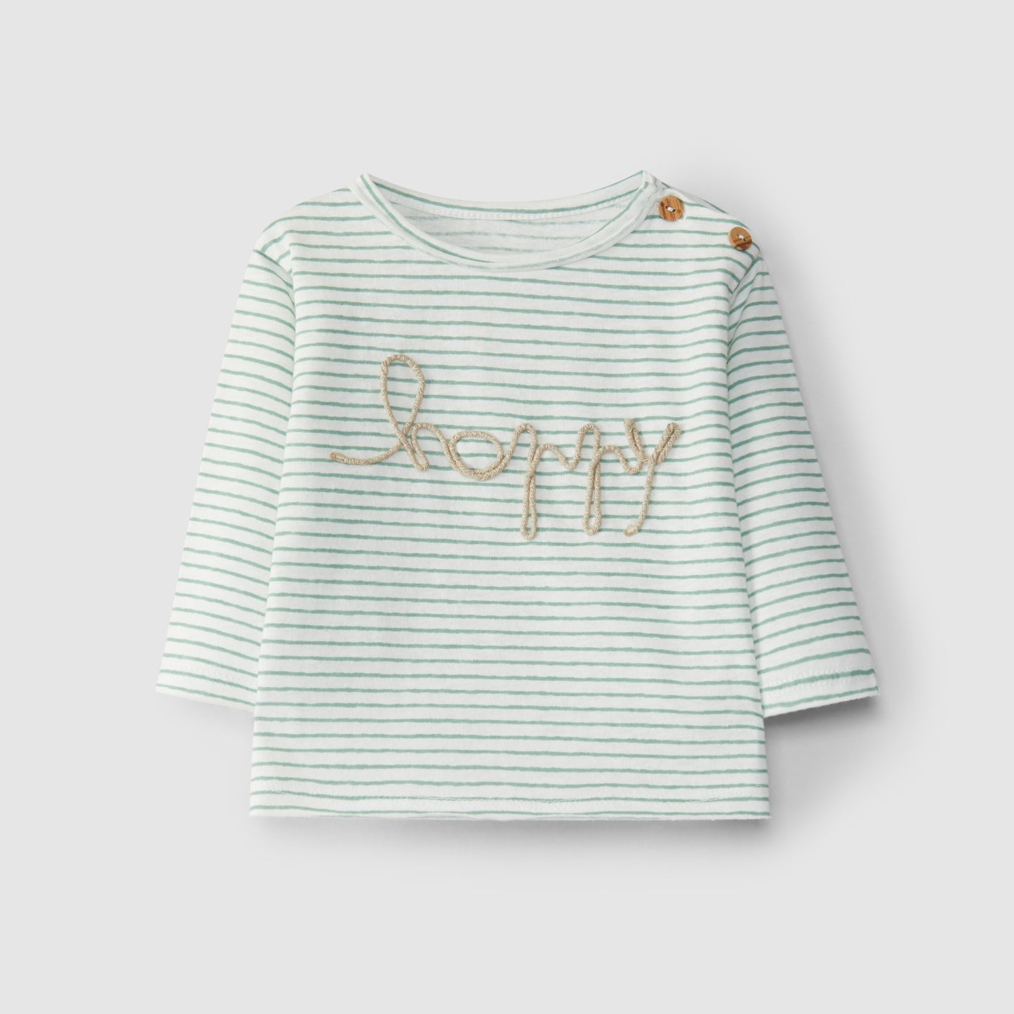 Embroidered drawstring longsleeve - Snug