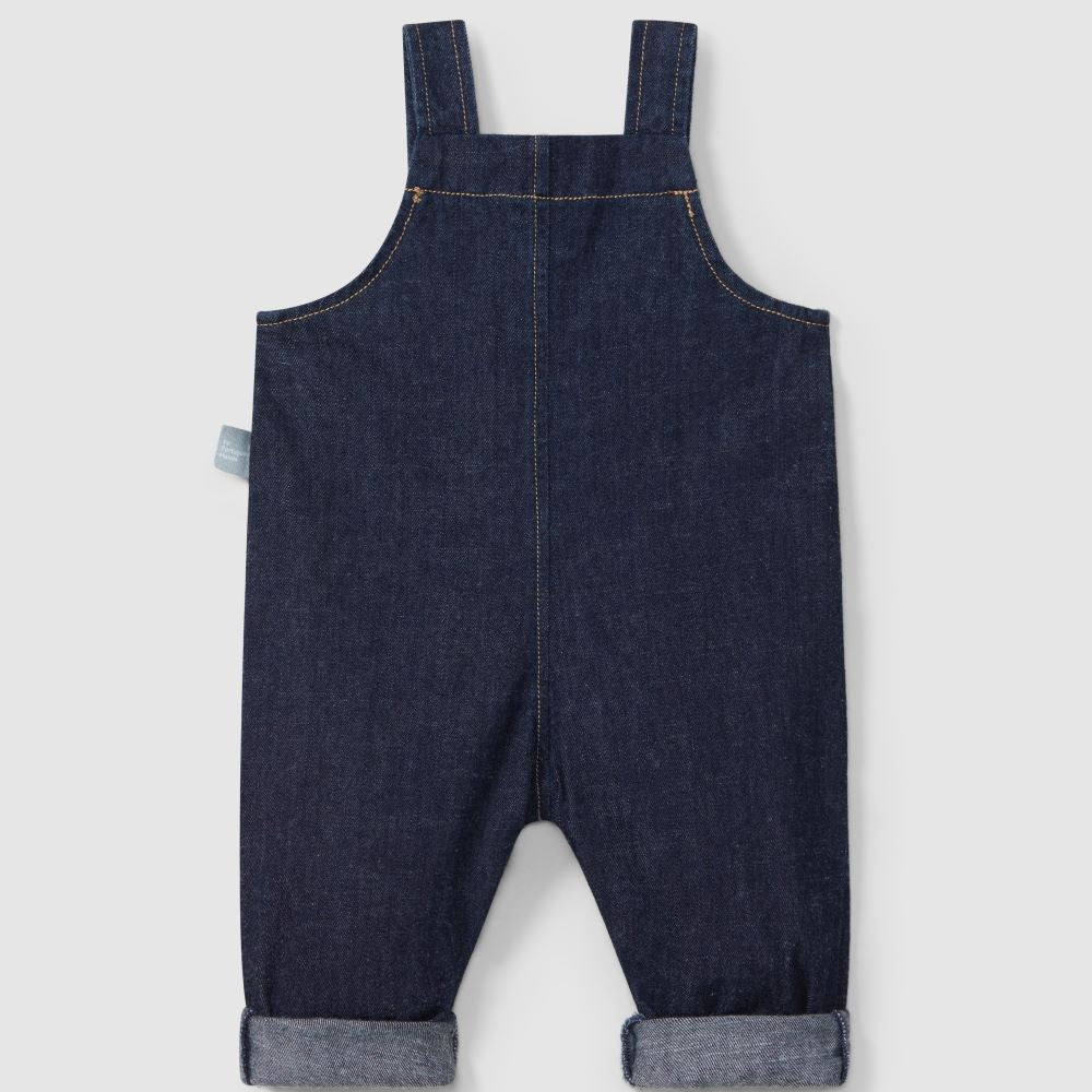 Jardineiras em Denim de Algodão Orgânico - Snug