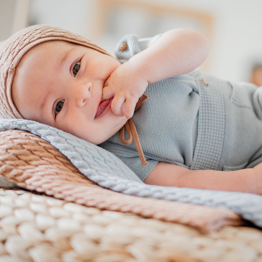 Conjunto Camisola e Calças com alças em algodão orgânico | BONJOUR CHER BÉBÉ - Wedoble