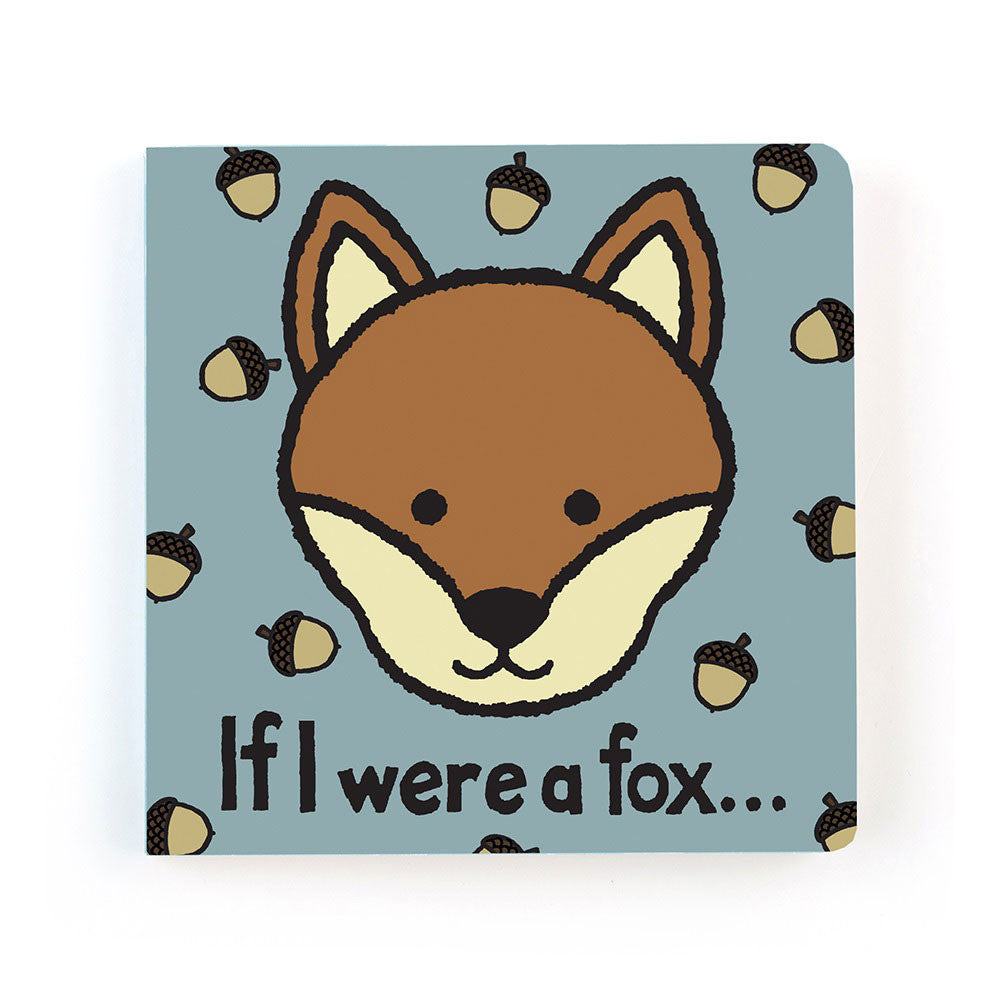 Livro "If I Were A Fox" - Jellycat