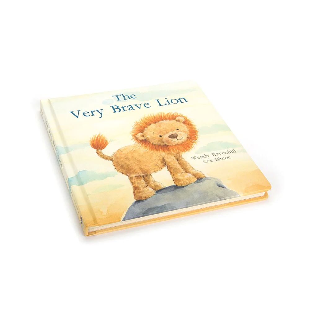 Livro "The Very Brave Lion Book" - Jellycat