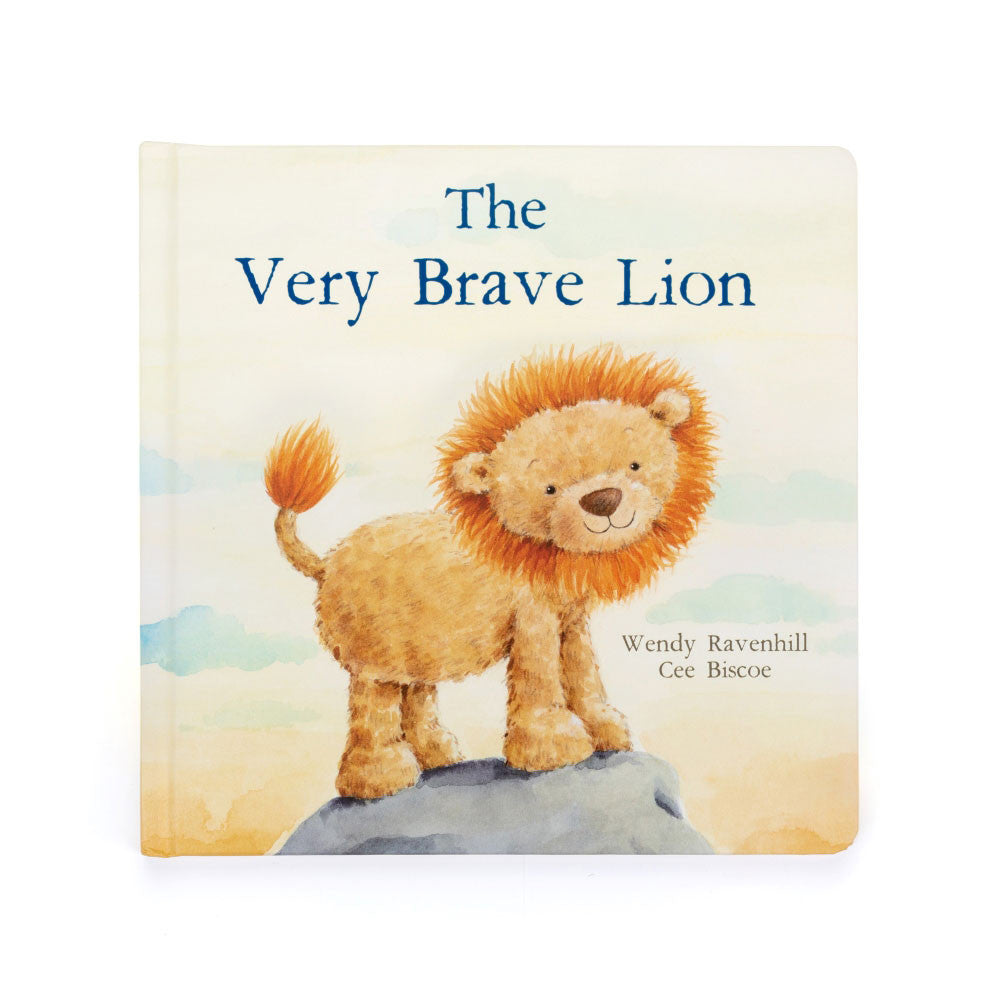 Livro "The Very Brave Lion Book" - Jellycat