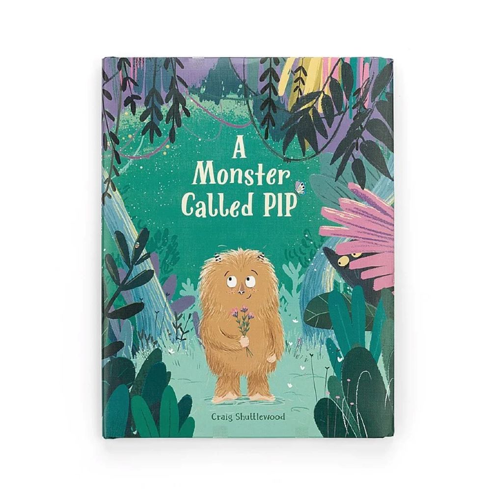 Livro "A Monster Called Pip Book" - Jellycat