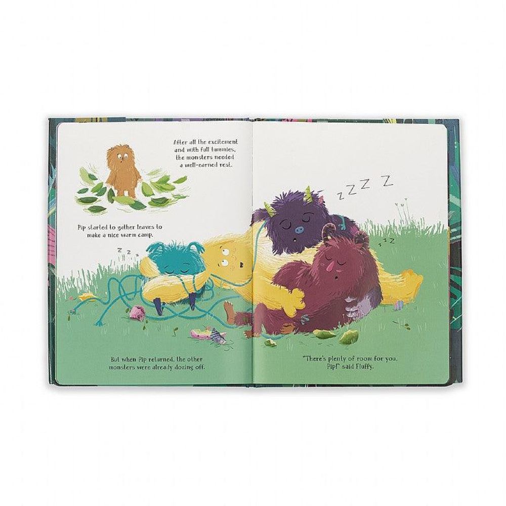 Livro "A Monster Called Pip Book" - Jellycat