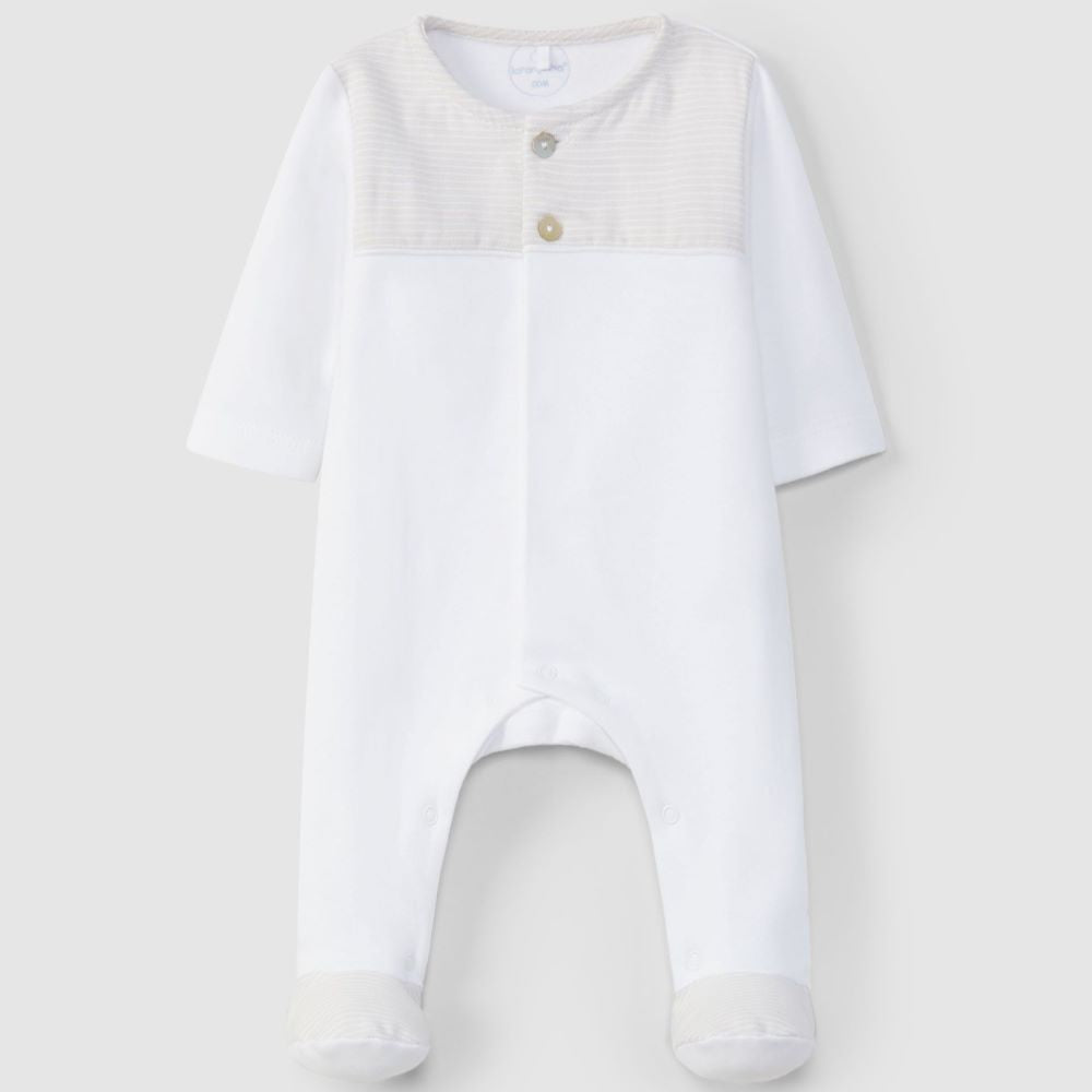 Babygrow riscas - Laranjinha