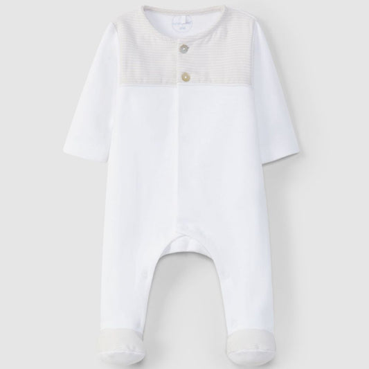 Babygrow riscas - Laranjinha