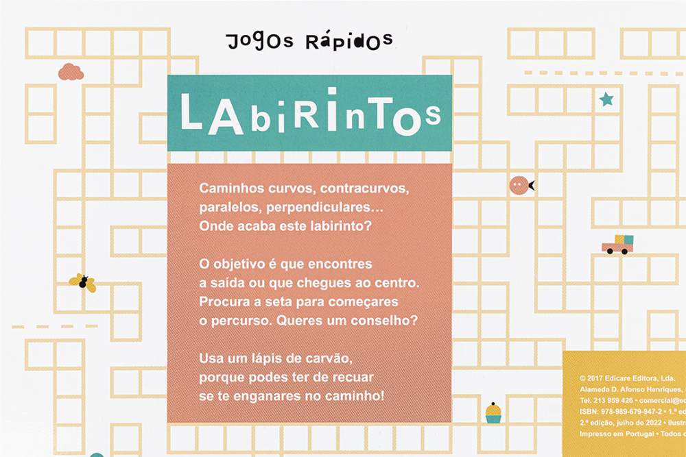 Jogos-Rápidos Labirintos - Edicare