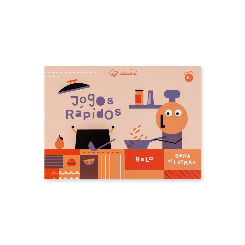 Jogos Rápidos Vol. III (Galo/Sopa de Letras) - Edicare