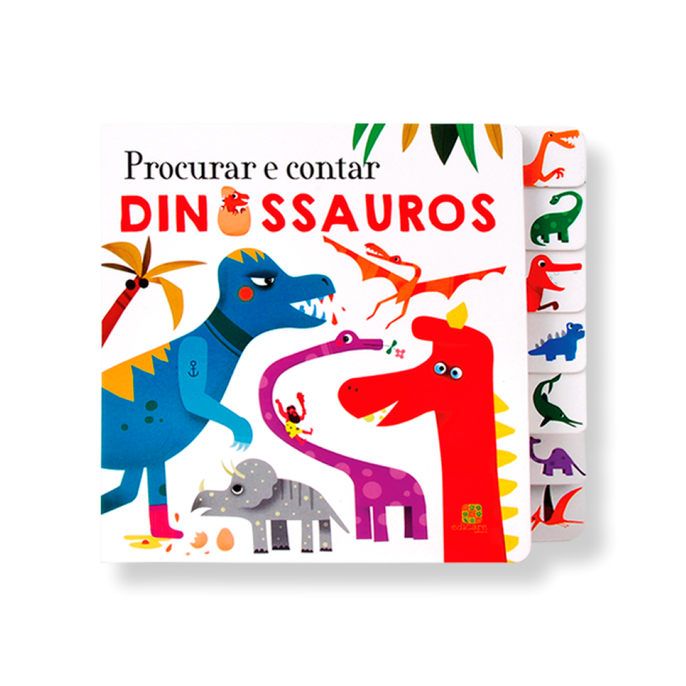 Procurar e Contar Dinossauros - Edicare