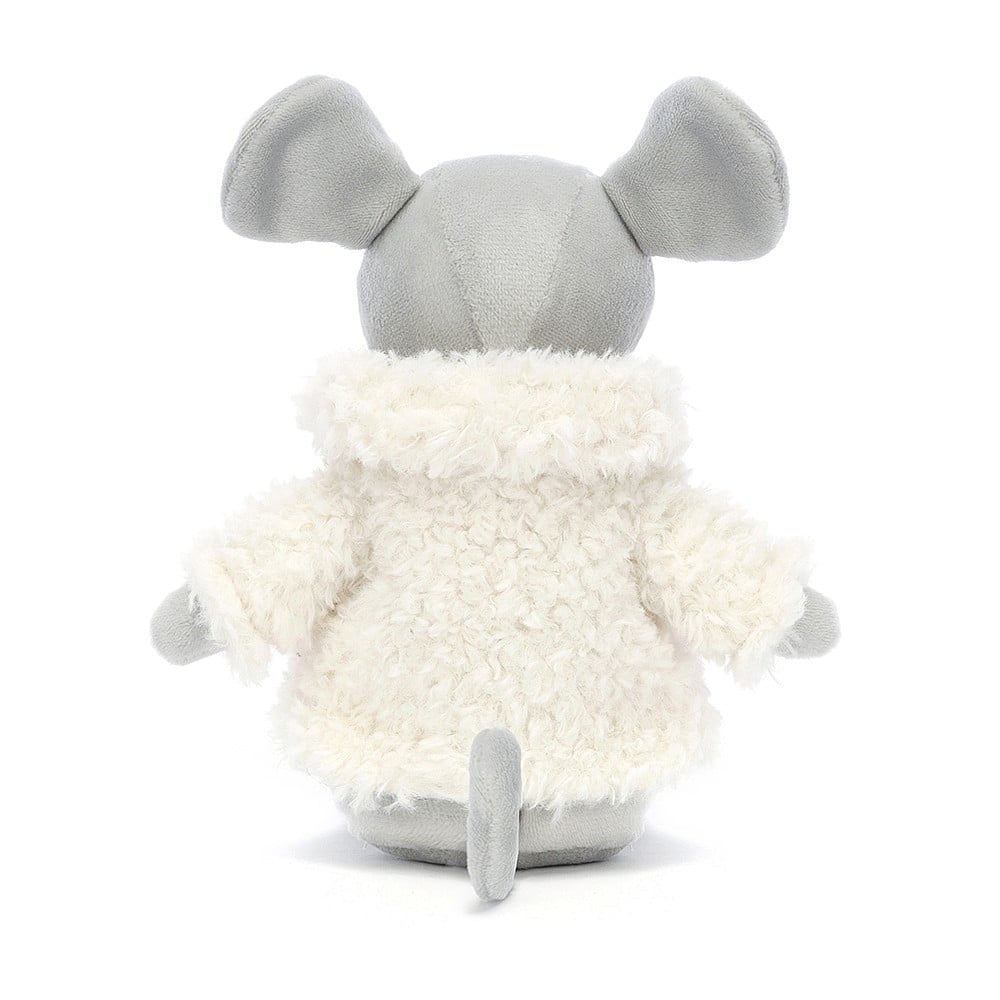 Peluche Ratinho com Casaco Branco - Jellycat