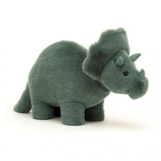 Peluche Dinossauro Triceratops Fossilly - Jellycat