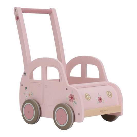 Andador Carrinho Rosa - Little Dutch