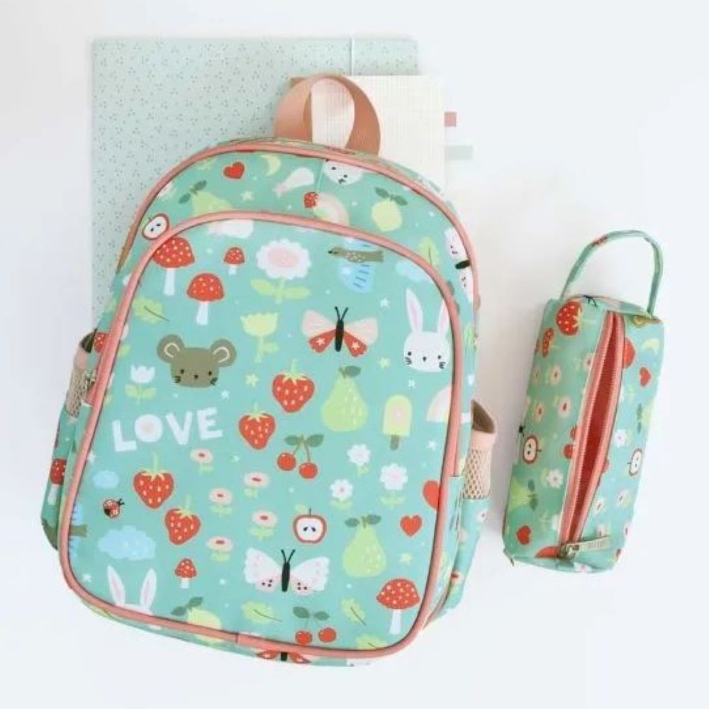 Mochila infantil com bolso térmico - A Little Lovely Company