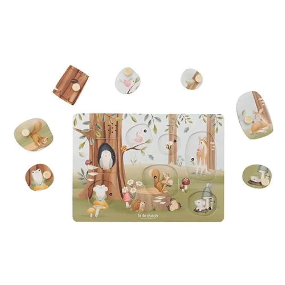 Puzzle Sonoro Forest Friends FSC - Little Dutch