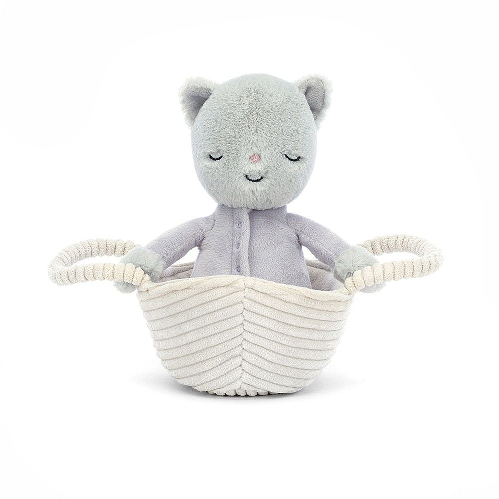 Peluche Gatinho com alcofa Rock-a-Bye - Jellycat