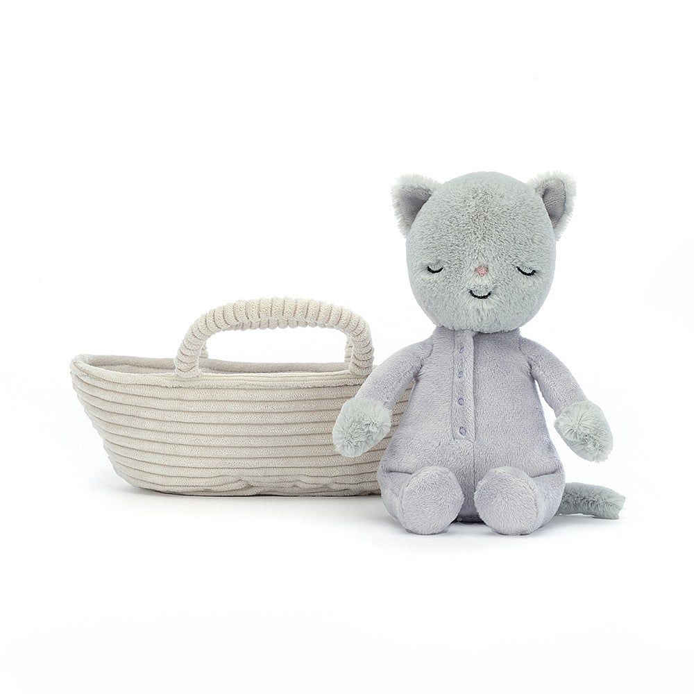 Peluche Gatinho com alcofa Rock-a-Bye - Jellycat