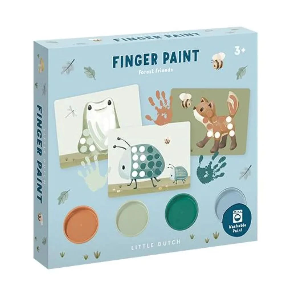 Set de Pintar com os Dedos Forest Friends - Little Dutch