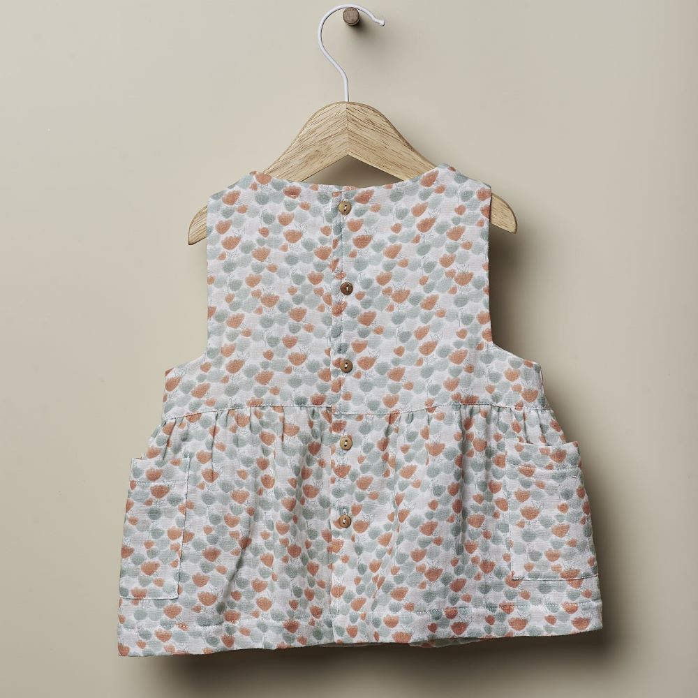 Vestido com padrão floral marítimo | OCEAN FLOWER - Wedoble