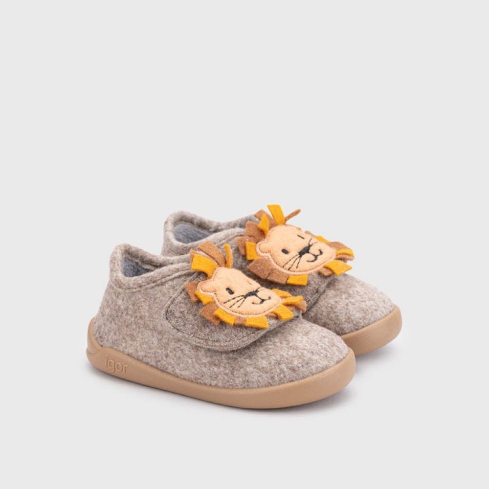 Pantufas Homie Leau Taupe - Igor