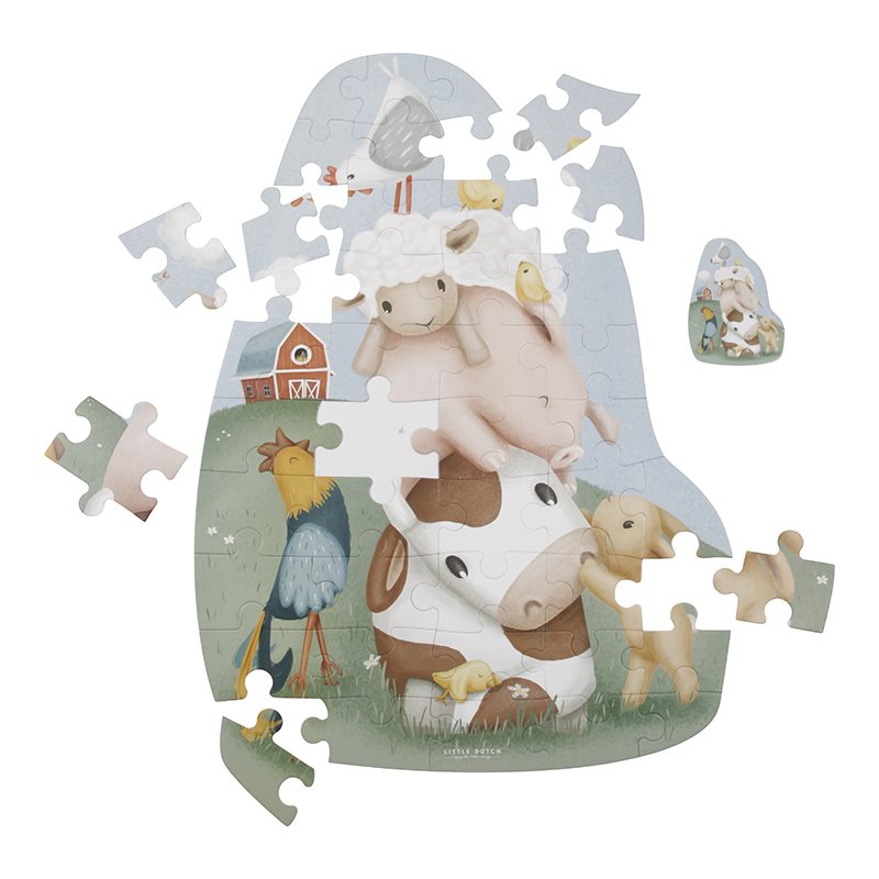 Puzzle de Chão XL Little Farm - Little Dutch